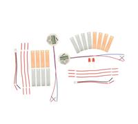 Homoyoyo 2 Sets DIY Fruit Battery Science Kit of Educational Physics Experiment Kits with Electronic Clock Engaging Student Learning for Circuit Exploration and Creativity