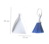 Homoyoyo 2 Sets Mini Broom and Dustpan Set Portable Compact Cleaning Tools for Home Desktop Keyboard Laptop Narrow Spaces with Hanging Design and Efficient Random Color Random Color