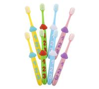 Homoyoyo 2 Sets Toothbrush for Teeth Soft Bristles Manual Toothbrush with Playful Numeric Handle Oral Care Tool for Aged Fun Engaging Design for Healthy Brushing Habits