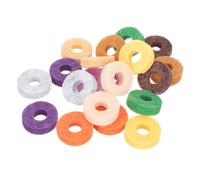 Homoyoyo 20 Pcs Drum Set Cymbal Felt Pads Protective Rings Multi-colored Felt Cymbal Pads for Drum Kit Accessories Suitable for Maintenance Random Color