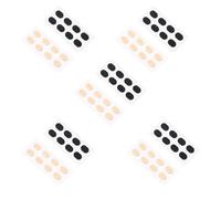 Homoyoyo 20 Sheets Anti-slip Eva Sponge Glasses Nose Pad Cushions with High-viscosity Surface and Supple Touch for Comfortable Eyeglass Use