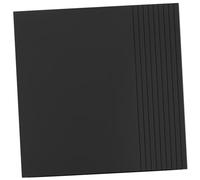 Homoyoyo 20 Sheets Black Card Paper DIY Craft Supplies Thick Textured Paperboard for Drawing Folding Handmade Cardmaking Safe Lightweight Material for Teens Art Projects and DIY Creativity