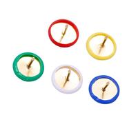 Homoyoyo 200 PCS Metal Push Pins Multi-color Small Head Map Tacks with Storage Can Decorative Thumbtacks for Bulletin Boards Wallpaper Office Home and Map Marking