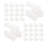 Homoyoyo 200Pcs 3-Prong Plastic Power Plug Protector Caps Dustproof Socket Covers Electrical Outlet Safety Protectors for Home and Safety
