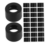Homoyoyo 200pcs Essential Oil Bottle Caps Tooth Precision Thread Replacement for Perfume Aromatherapy Elegant Smooth Finish for DIY Projects and Crafting