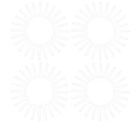 Homoyoyo 200pcs Plastic Grafting Eyelashes Tweezer Tip Protectors Caps Eyelash Tweezers Cover Sleeve for Beauty Salon and Extension Tools Accessories