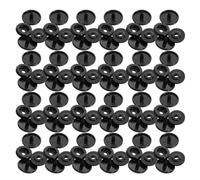 Homoyoyo 200pcs Plastic Snap Buttons for Garments, Resin Round Fasteners with Smooth Surfaces, Childfriendly Design Minimizing Irritation on Sensitive Skin, for Sewing Supplies