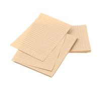 Homoyoyo 200pcs Vintage Kraft Lined Writing Paper Retro Stationery for Letters Journals Handmade Crafts Thick Texture Reconnect with Tradition