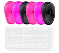 Homoyoyo 206pcs Ear Covers for Hair Dye Lightweight Disposable Shower Protectors Convenient Ear Covering for Hair Dying and Showering Unisex Design for Home and Salon Use