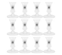 Homoyoyo 20PCS Adjustable Shelf Sign Clips for Price Tags and Label Display, Rotatable Clamp for Retail, Office, and Multi-Scene Applications