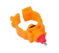 Homoyoyo 20pcs Automatic Chicken Water Feeder Screw Style Plastic Poultry Drinker Convenient Water Feeder Prevents Mess for Chicken and Game Birds