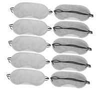 Homoyoyo 20pcs Breathable Polyester Sleep Eye Masks Lightproof Sleeping Cover for Teens and Comfortable Travel Nap for Office Workers and Students