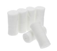 Homoyoyo 20pcs Dressing Tapes Gauze Rolls Lightweight Material Medical First Aid Dressing Quick Healing for Body and Foot Wound Care