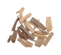 Homoyoyo 20pcs Driftwood for Aquarium and Home Decor Natural Blocks for DIY Crafts Unique Rustic River Wood for Wedding Vase and Artistic Decorating
