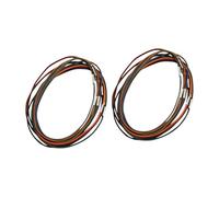 Homoyoyo 20pcs Elastic Strap Book Closure Bands for Travelers Notebook Nylon Elastic Bands for Journal Refills Secure Stretchy Loop Accessories for Travel Planners and Diaries