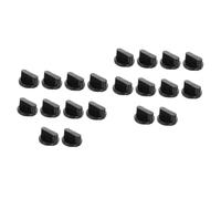Homoyoyo 20pcs Gas Stove off Knobs Gas Cooker Control Knobs Lightweight Plastic Stove Hob