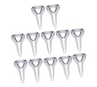 Homoyoyo 20PCS Halloween Finger Rings Hairdressing Separators Creative Hair Styling Combs for Cosplay Party Salon Use Decorative Hair Accessories