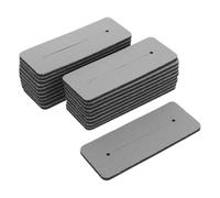 Homoyoyo 20pcs Heat-insulating Pad for Hair Curling Perm Roller Pad High-toughness Rubber Material Reusable Hair Perm Sheets for Hairdressing Tools