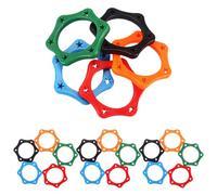 Homoyoyo 20pcs Microphone Slip Ring Rubber Grip Bands for Wireless Handheld Microphones to Prevent Rolling Mic Holder Stand Shockproof Mic Protector Random Color