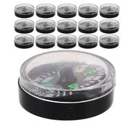 Homoyoyo 20pcs Mini Plastic Compass for Outdoor Adventures and Emergency Kits Lightweight, Portable Design with Accurate Navigation for Camping, Hiking, Backpacking, and Boating