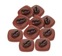 Homoyoyo 20Pcs Miniature Chocolate Charms Realistic Fake Dessert Props for DIY Crafts for Mini House Decoration and Creative Projects