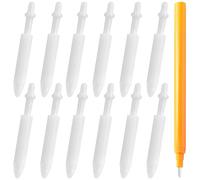 Homoyoyo 20pcs Nylon Paint Pen Nibs Replacement Tips 0.7mm Fine Point Spare Pen Points for Paint and Markers Suitable for Daily Use White Accessories for Marker Artists and Enthusiasts