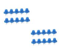 Homoyoyo 20pcs Pin Adjustable Resistor Variable Trimmer Potentiometer for Breadboard Electronics Components