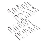Homoyoyo 20pcs Pyrography Wire Tips Set High Temperature Resistant Wood Burning Nibs for Leather Engraving Durable Burner Tool with Varied Tip Designs for Artistic Craft Projects