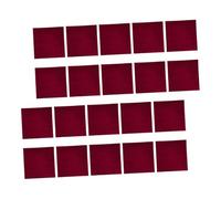 Homoyoyo 20pcs Red Disposable Napkins Two-Ply Colorful Paper Napkins for Weddings Parties and Everyday Use Cocktail and Beverage