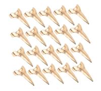 Homoyoyo 20pcs Ring Dispenser Hair Separator Hair Partition Styling Tool Nail Finger Rings for Selecting and Parting Tools Suitable for Accessories for Braids