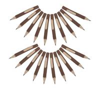 Homoyoyo 20pcs Rustic Wooden Tree Branch Pencils with Lead Natural Bark Twig Pens for Writing Sketching and Woodland Party Favors for Camping Classroom and Nature Themed Events