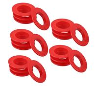 Homoyoyo 20pcs Sewing Machine Spool Caps Plastic Replacement Bobbin Top Covers Multisize Fit for Embroidery Yarn Tube Accessories