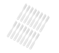 Homoyoyo 20pcs Single Use Finger Toothbrushes with Soft Bristles Safety Short Handle Flat Head Design for Thorough Oral Cleaning Portable Miniature Toothbrushes for Institutional Use