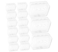 Homoyoyo 20pcs Toothbrush Head Covers Protective Covers for Toothbrush Heads Travel Essentials for Travel Use Hygienic Storage