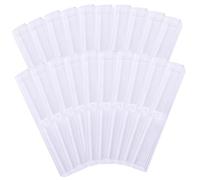 Homoyoyo 20pcs Transparent Crystal Fountain Pen Case Storage Box Lightweight Plastic Single Pen Holder for Gift Packaging and Stationery Organization