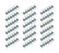 Homoyoyo 20Pcs Universal Paper Humidity Indicator Cards with 6-Point Blue Color-Change for Accurate Moisture Measurement Portable Humidity Detection Tool for Home and Industrial Use