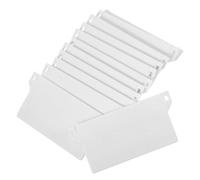 Homoyoyo 20pcs Vertical Blind Weights Replacement Slats Bottom Plates Accessories for Vertical Blinds Slats Repair Kit Easy Installation Adjustable Angles for Home and Office