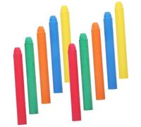 Homoyoyo 20Pcs Water-soluble Colored Chalks for Comfortable Grip Dustless Chalk Sticks for Blackboard Sidewalk Outdoor Drawing Classroom Use