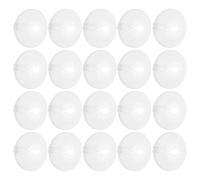 Homoyoyo 20pcs White Plastic Fire Sprinkler Head Covers Round Decorative Escutcheon Skirt and Dust Protection, Suitable for Residential Fire Safety Systems and Office Ceiling Sprinkler