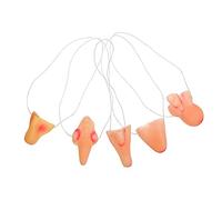 Homoyoyo 20pcs Worst Witch Costume Halloween Prank Nose Comfortable Vinyl False Nose for Adults