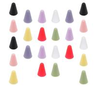 Homoyoyo 24 Pcs Silicone Pen Nips Covers for Pencil Stylus Protective Sleeve Scratch-resistant Touch Pen Cap Compatible with Pencil Generation Mixed Colors