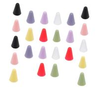 Homoyoyo 24 Pcs Silicone Stylus Pen Tip Covers for Pencil Soft Silicone Protector Caps Full Protection Against Damage and Scratch Easy to Install for Stylus