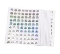 Homoyoyo 2400Pcs Self Adhesive Qc Passed Labels PVC Warehouse Quality Stickers Bright Color Check Tested Tags for Inventory and Goods Shelf