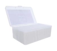 Homoyoyo 240pcs Makeup Remover Pads Square Cotton Reusable for Facial Cleansing Eye Lip Removal Great for Daily Skincare Routine