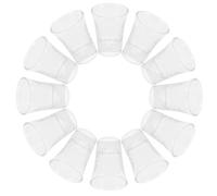 Homoyoyo 24Pcs Glass Sacrament Cups Set, 15Ml Crystal Shot Glasses for Holy Communion and Religious Ceremonies, Sturdy Glass Chalices for Home and Wine Tasting Parties
