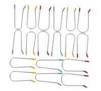 Homoyoyo 24Pcs Hot Roller Clip Replacement Hair Curler Clips Securing Pins for Home Salon DIY Styling