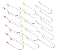 Homoyoyo 24Pcs Hot Roller Clips U-Shaped Replacement Curler Clamps for Hair Rollers, Fixed Hair Styling Tools, 304 Stainless Steel
