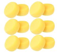 Homoyoyo 24Pcs Multi Function Round Facial Cleansing Sponges Soft Reusable Makeup Powder for Gentle Exfoliating Oil and Dirt Removal Suitable for Wet Dry Use