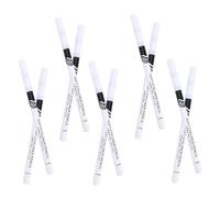 Homoyoyo 24pcs White Eyeliner Pencils for Women Fine Tipped Eye Line Drawing Tool Multi-use Makeup Pen for Precise Eye Highlight and Eyeshadow Portable Cosmetic Accessory