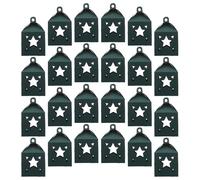 Homoyoyo 25pcs Party Box Hollow Candy Packaging Case Ramadan Eid Favor Boxes Star and Moon Decor for Birthday Party Table Decor